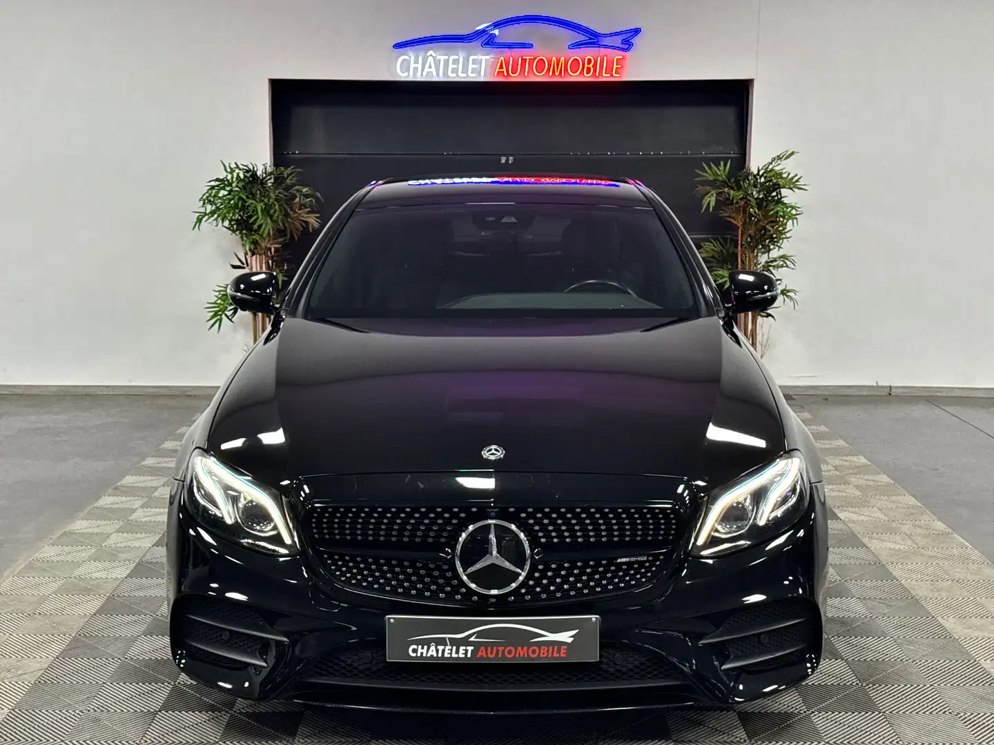 Mercedes-Benz E 220 D Pack AMG état neuf Garantie 12 mois Noir - 2