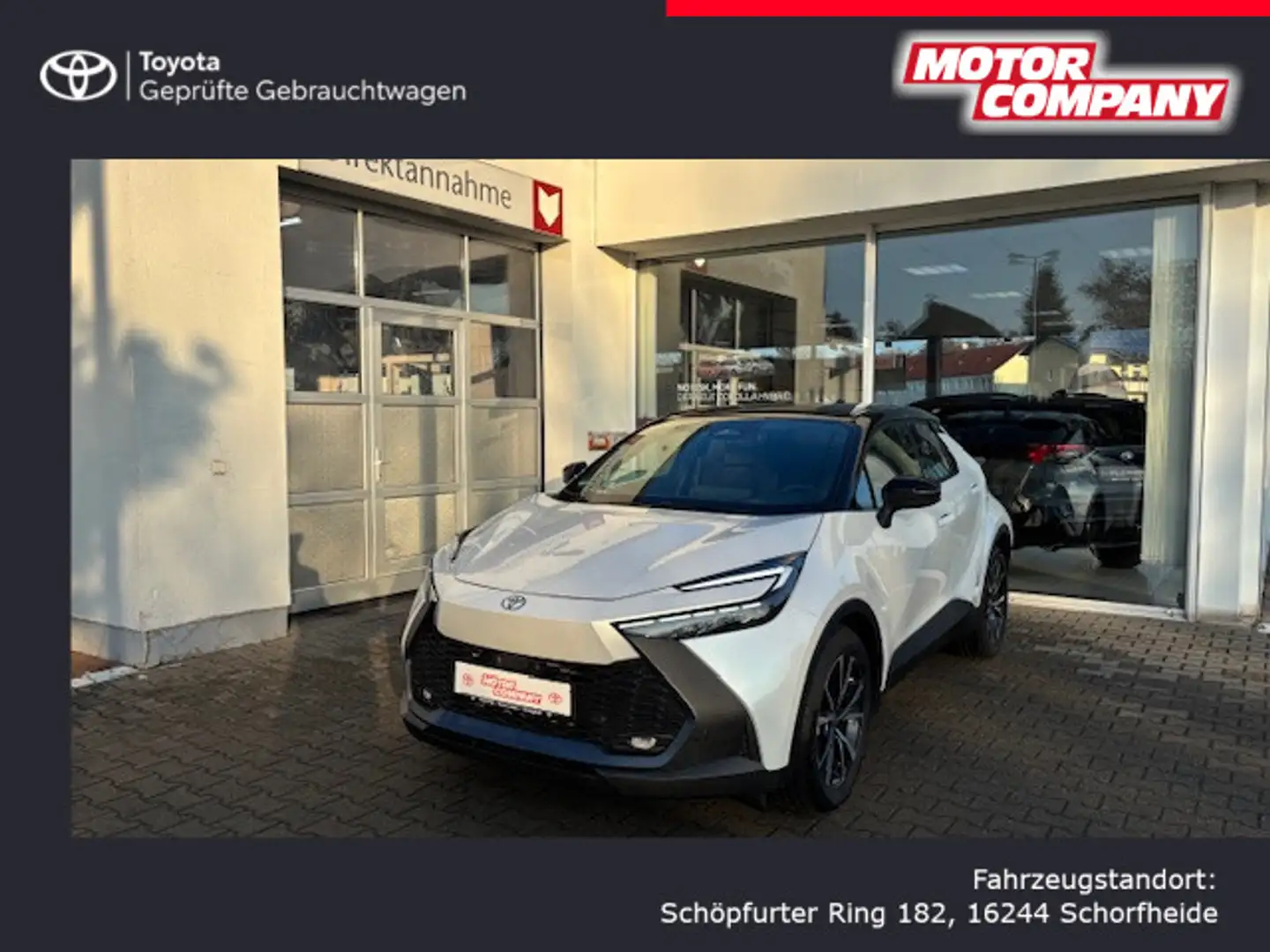 Toyota C-HR 2,0 Hybrid Automatik  FWD Team Deutschland mit Tec Wit - 1
