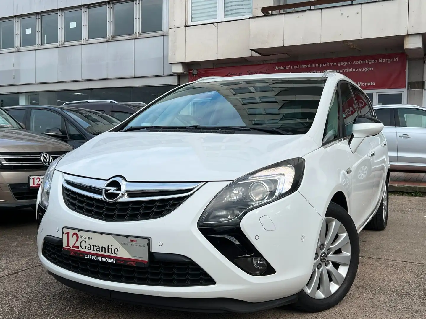Opel Zafira C 2.0 CDTI *7SITZ*LEDER*NAVI*STNDHZNG* Blanc - 1
