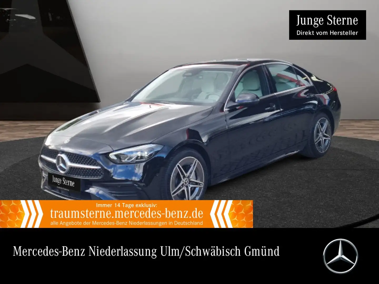 Mercedes-Benz C 300 de AMG+PANO+LED+KAMERA+TOTW+KEYLESS+9G Schwarz - 1