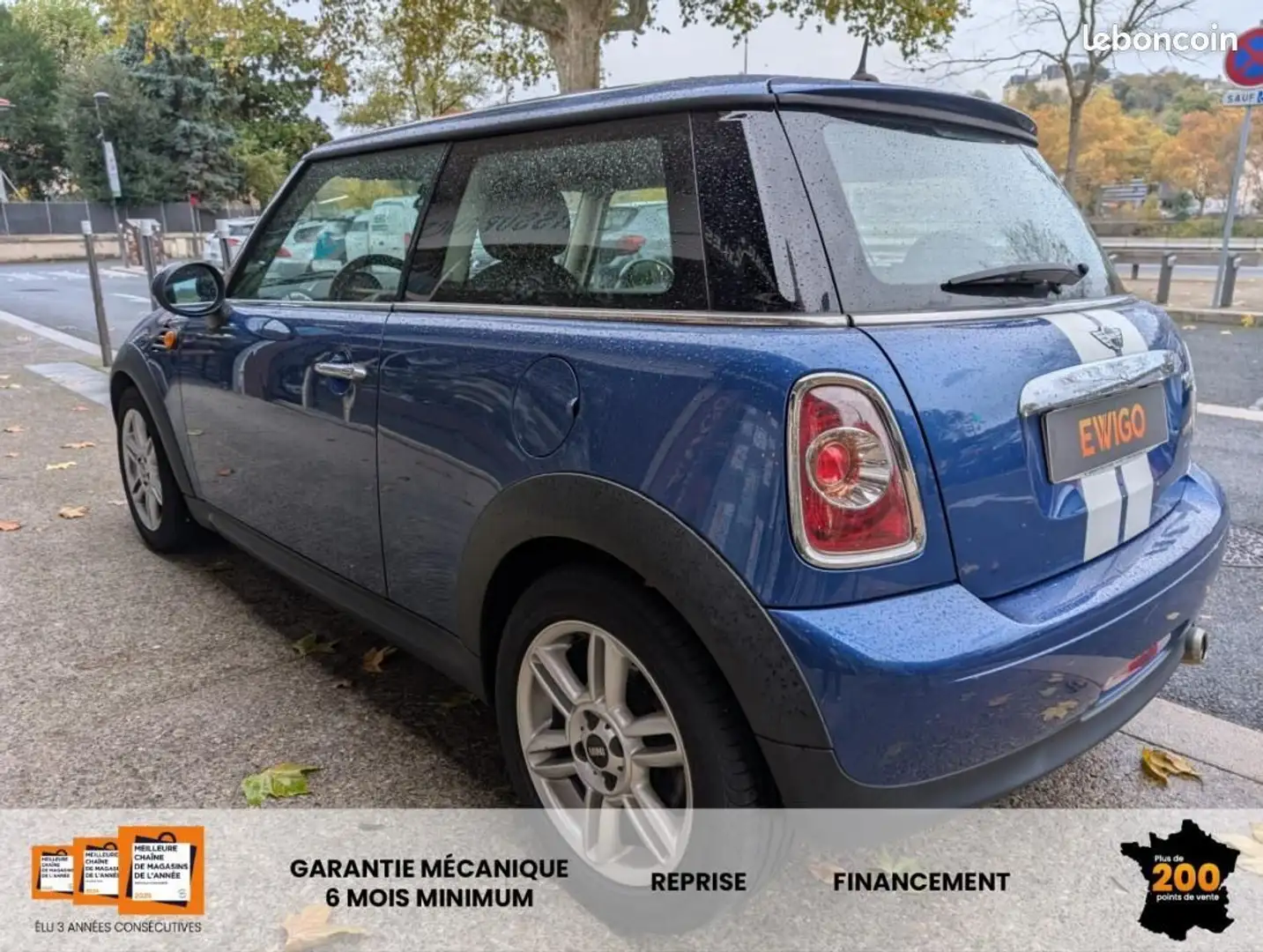 MINI One II (R56) COOPER D 112CH PACK CHILI Bleu - 2