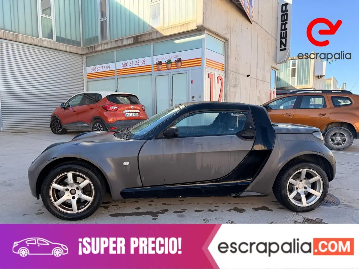 smart city-coupé/city-cabrio 82 CV Gris - 2