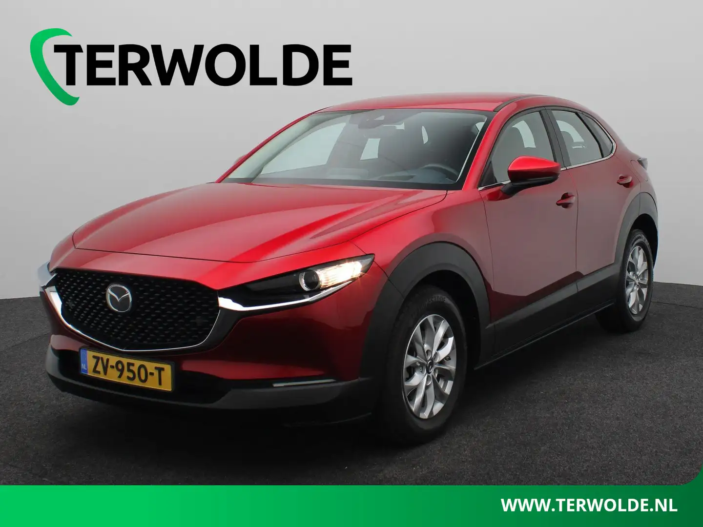 Mazda CX-30 2.0 e-SkyActiv-G M Hybrid Comfort | Trekhaak | Rood - 1
