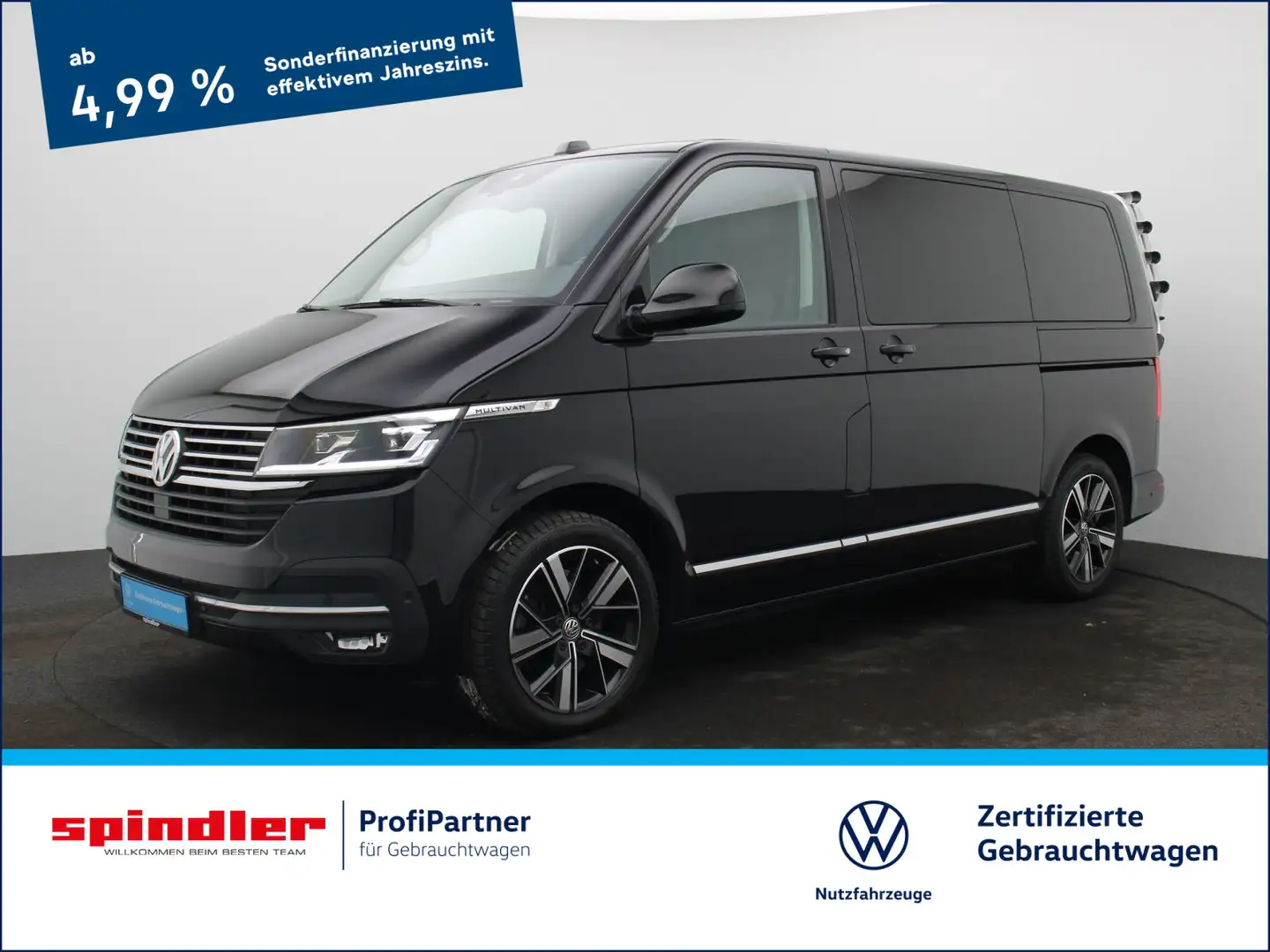 Volkswagen T6.1 Multivan Highline 4M DSG/ Standh, Navi, LED Noir - 1