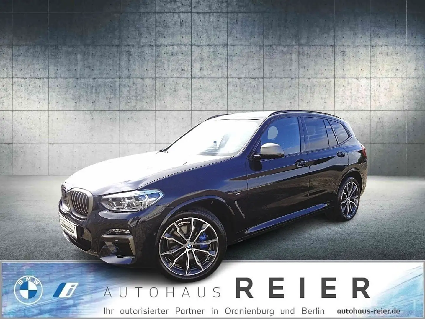 BMW X3 M 40i 20",Navi,HUD,HaKa,LED,ACC,RFK,Shzg Noir - 1