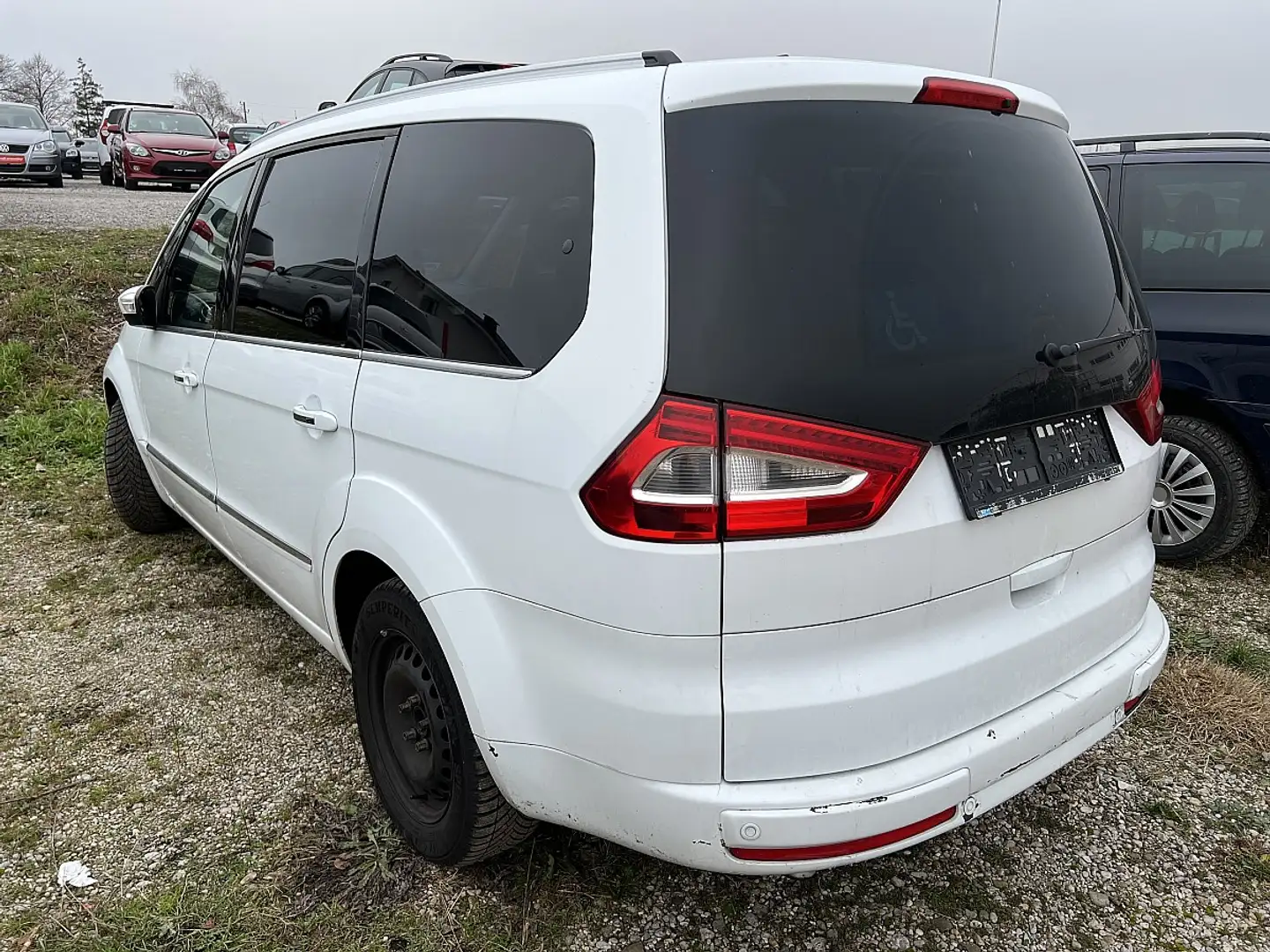 Ford Galaxy Titanium 2,0 TDCi Aut. * GETRIEBESCHADEN !! * Weiß - 2