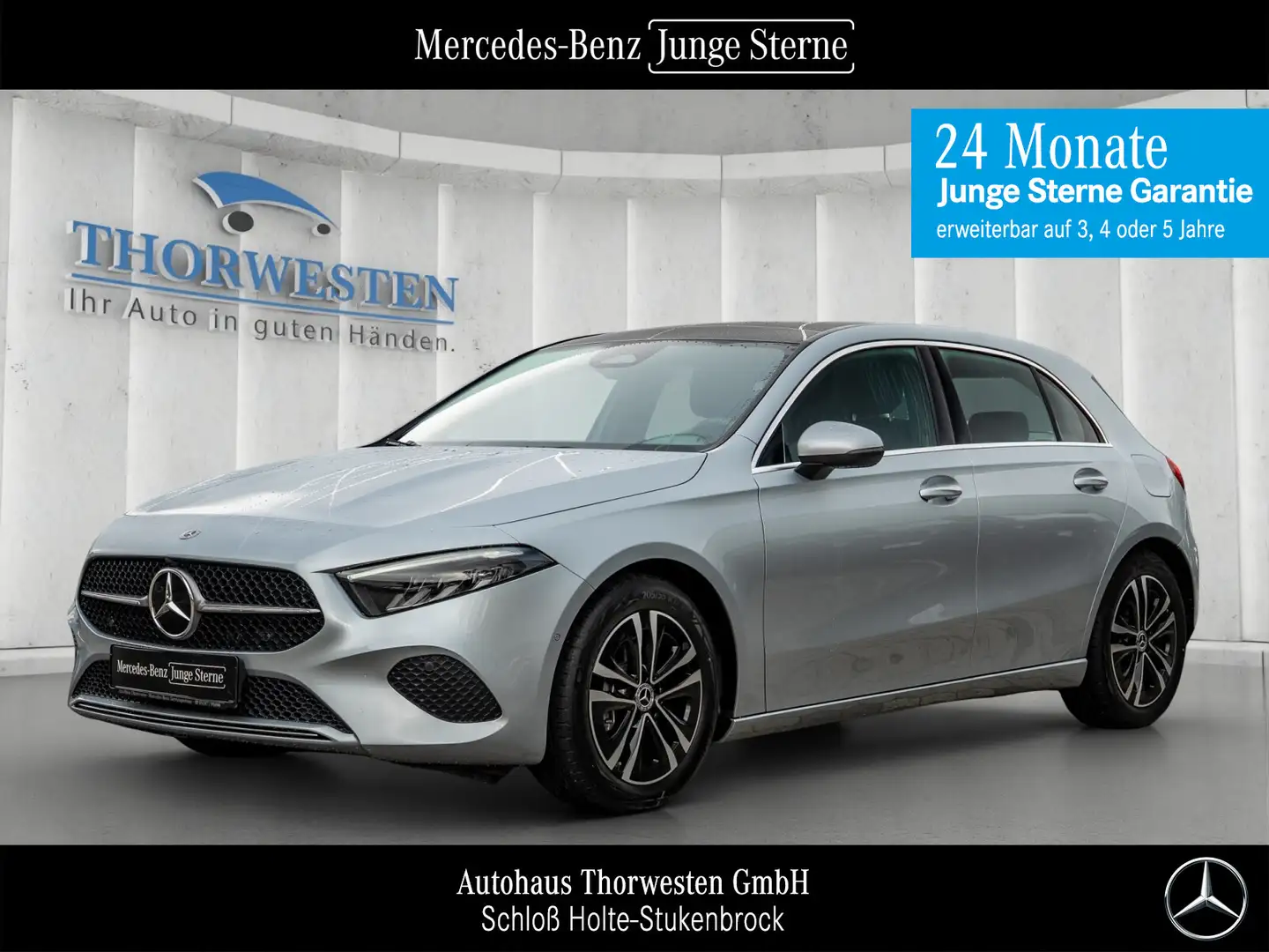 Mercedes-Benz A 200 A 200 Kompaktlimousine Progressive Line Advanced Zilver - 1