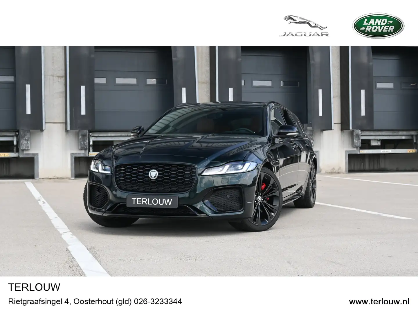 Jaguar XF Sportbrake 2.0 P300 AWD R-Dynamic HSE MERIDIAN ACT Vert - 1