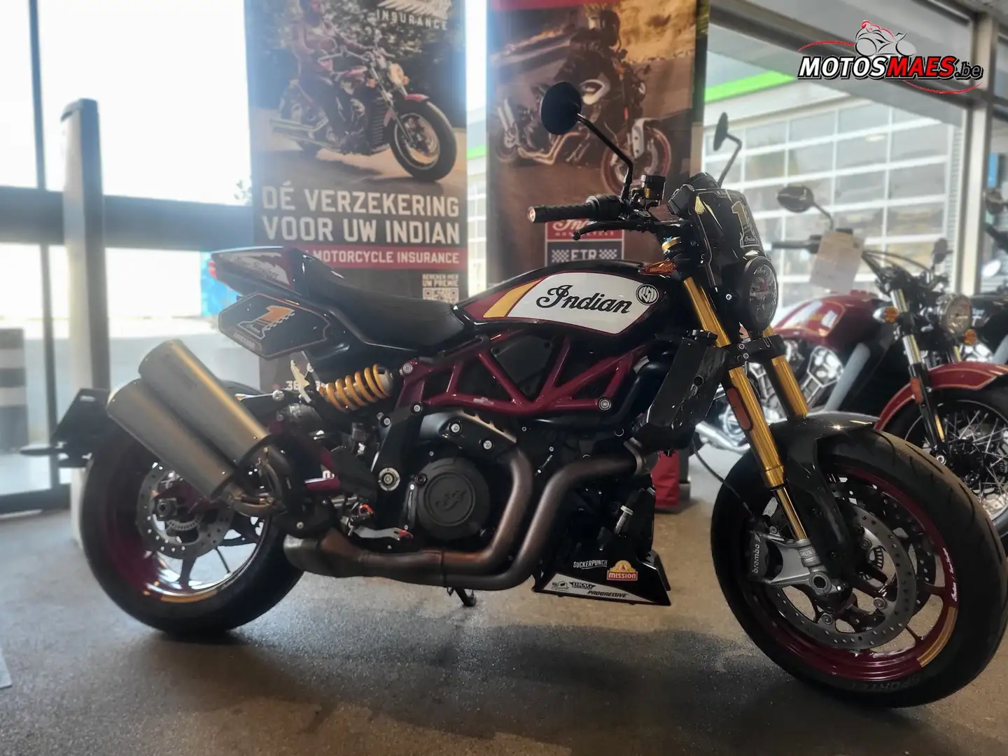 Indian FTR 1200 HOOLIGAN Roşu - 1