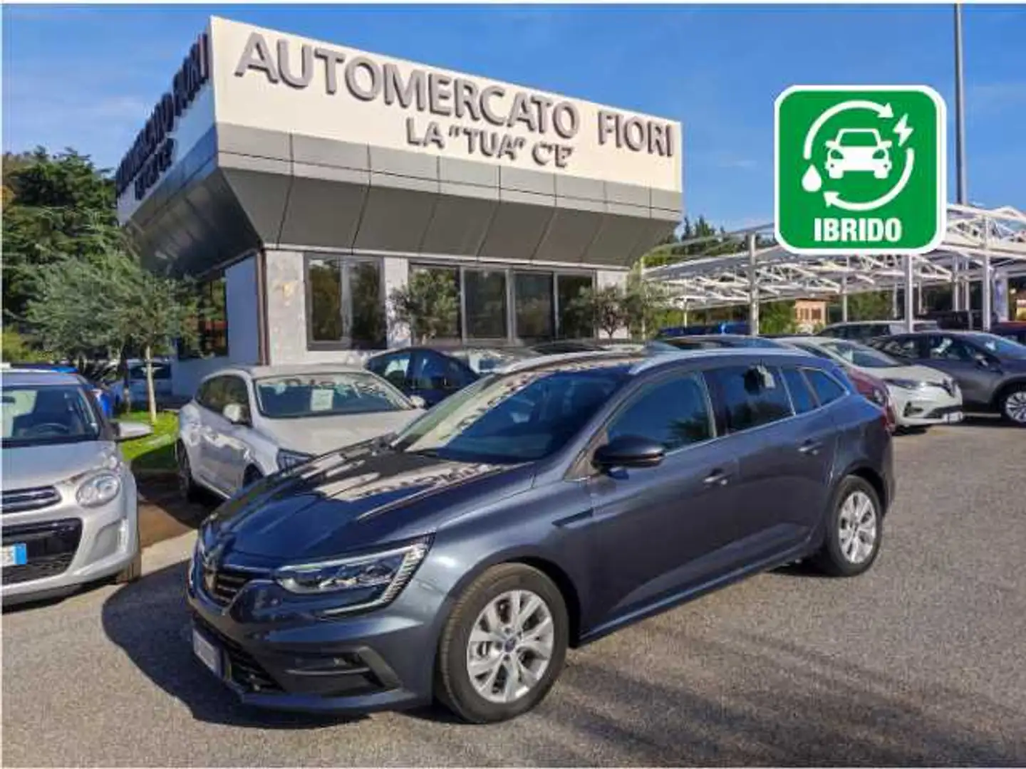 Renault Megane Sporter 1.6 E-TECH Plug-in Hybrid Business Gris - 1