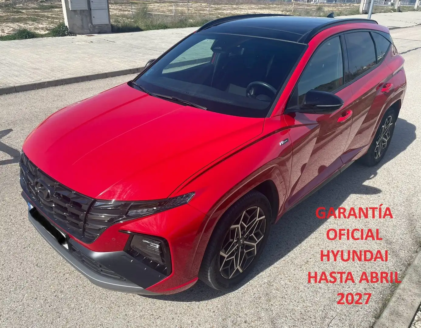 Hyundai TUCSON 1.6 CRDI 48V Nline Sky 4x2 DT Rojo - 1