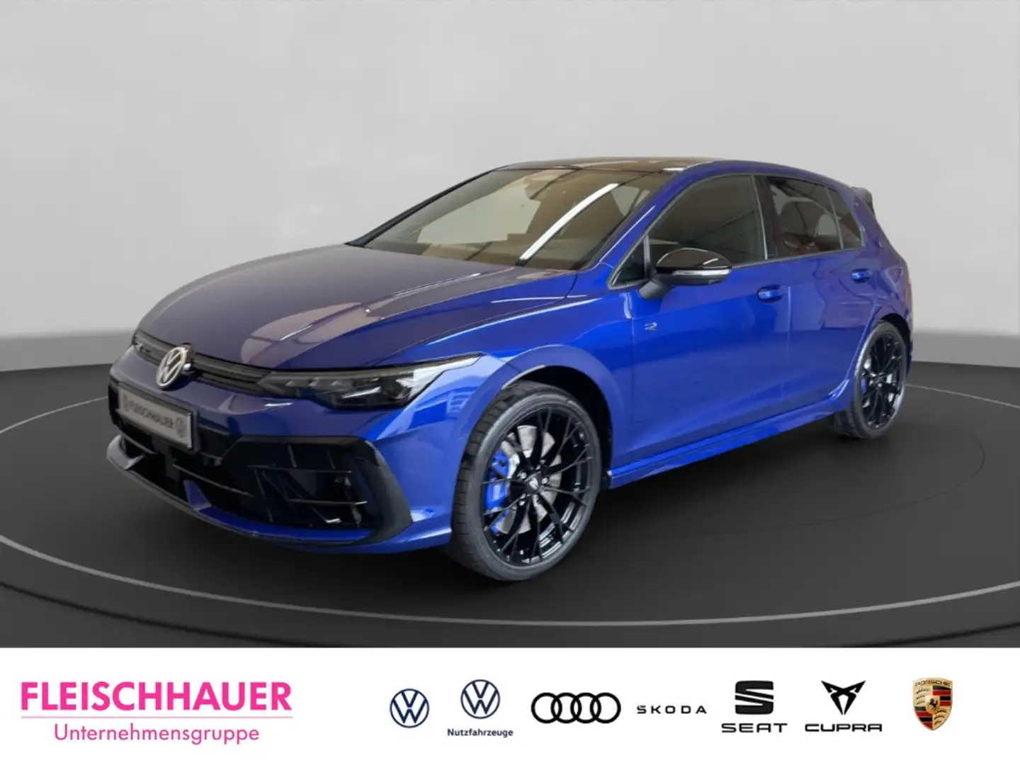 Volkswagen Golf R BlackStyle Performance-AGA HarmanKardon Leder Bleu - 1