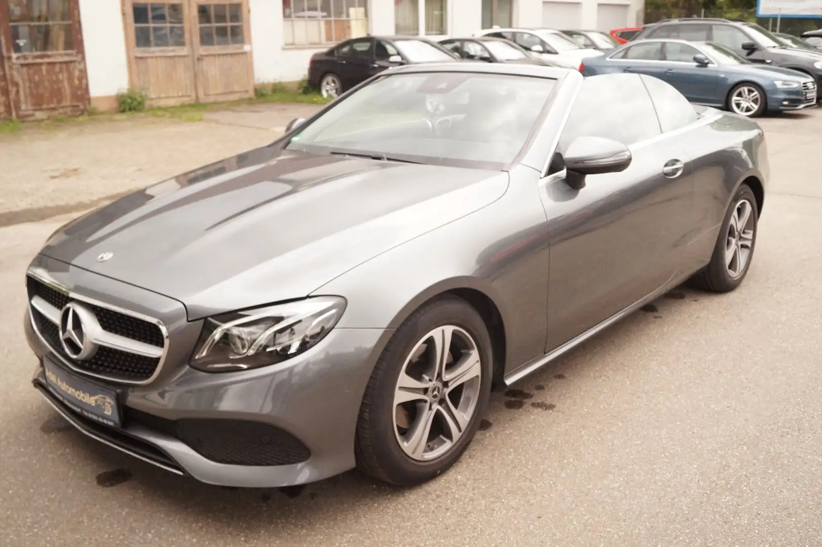 Mercedes-Benz E 220 E -Klasse Cabrio E 220 d LED Burmester Gris - 2