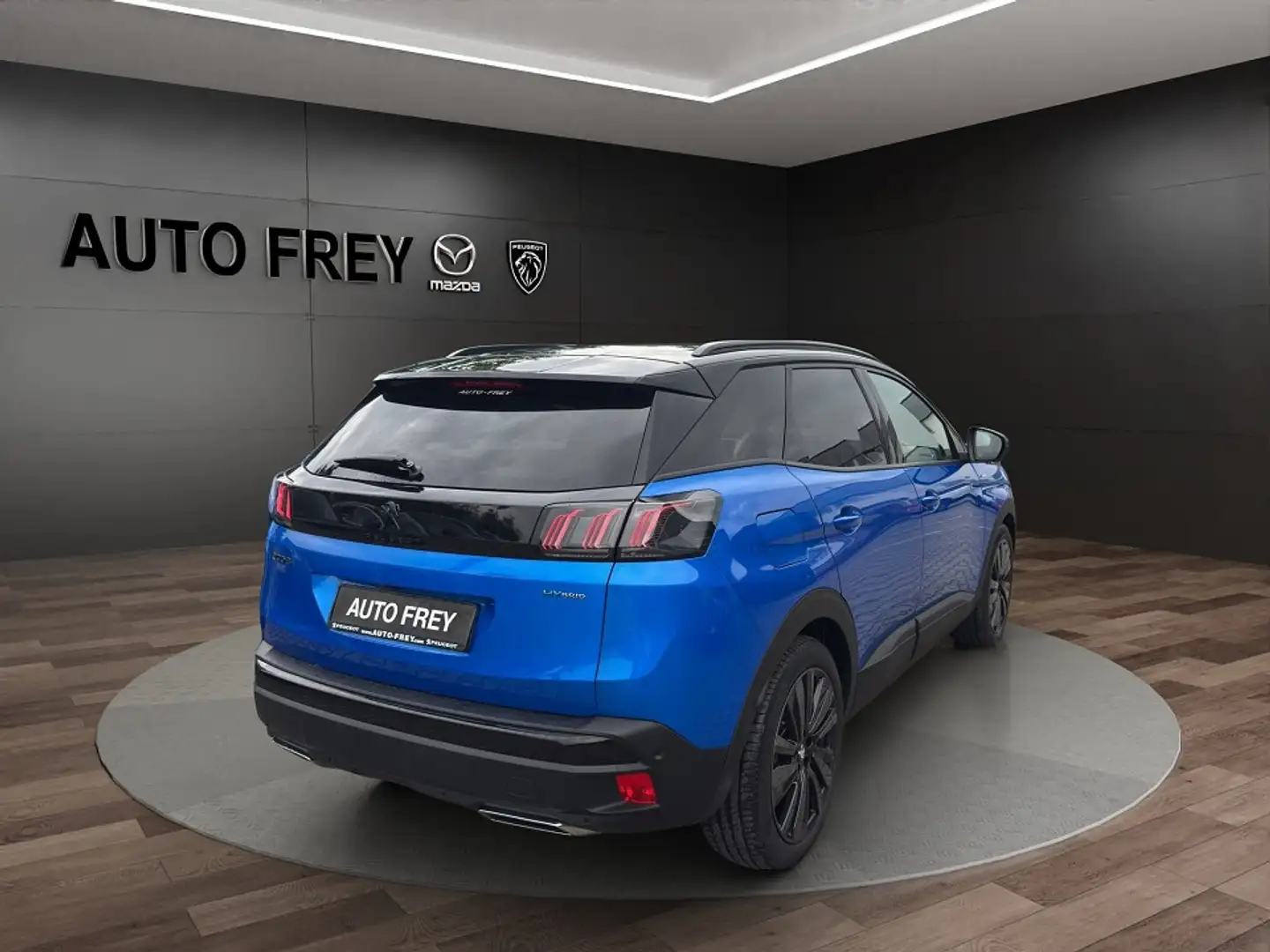 Peugeot 3008 Hybrid 225 e-EAT8 Automatik Blau - 2