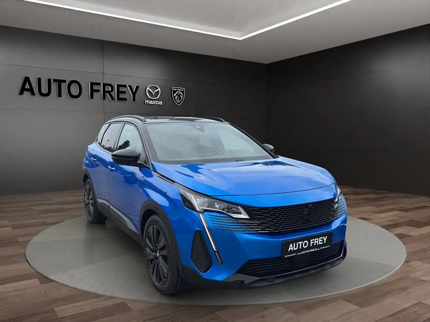Peugeot 3008 Hybrid 225 e-EAT8 Automatik Blau - 1