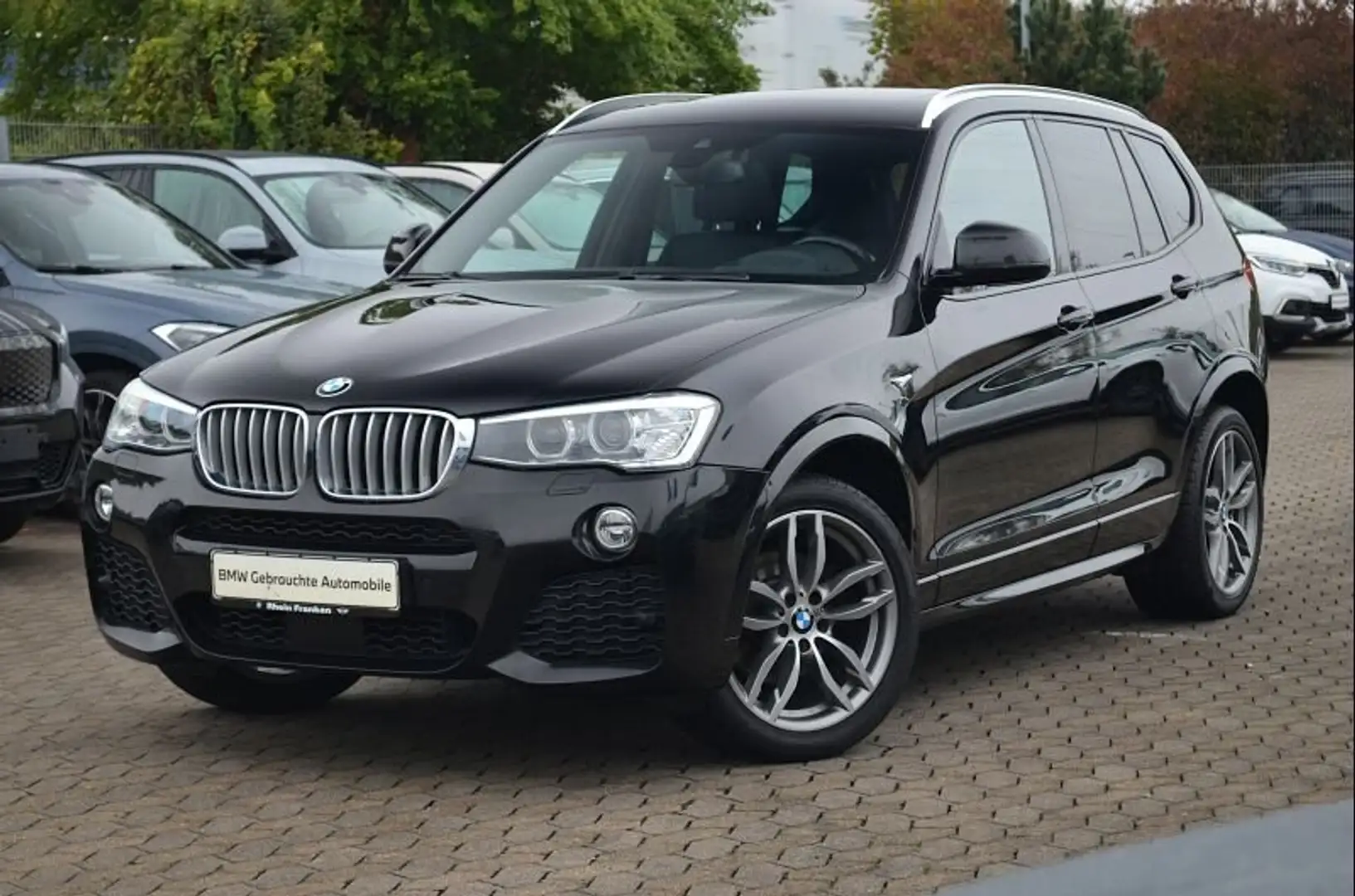 BMW X3 30d M Sport NaviProf.Xenon.AHK.Pano.Standhzg. Noir - 2