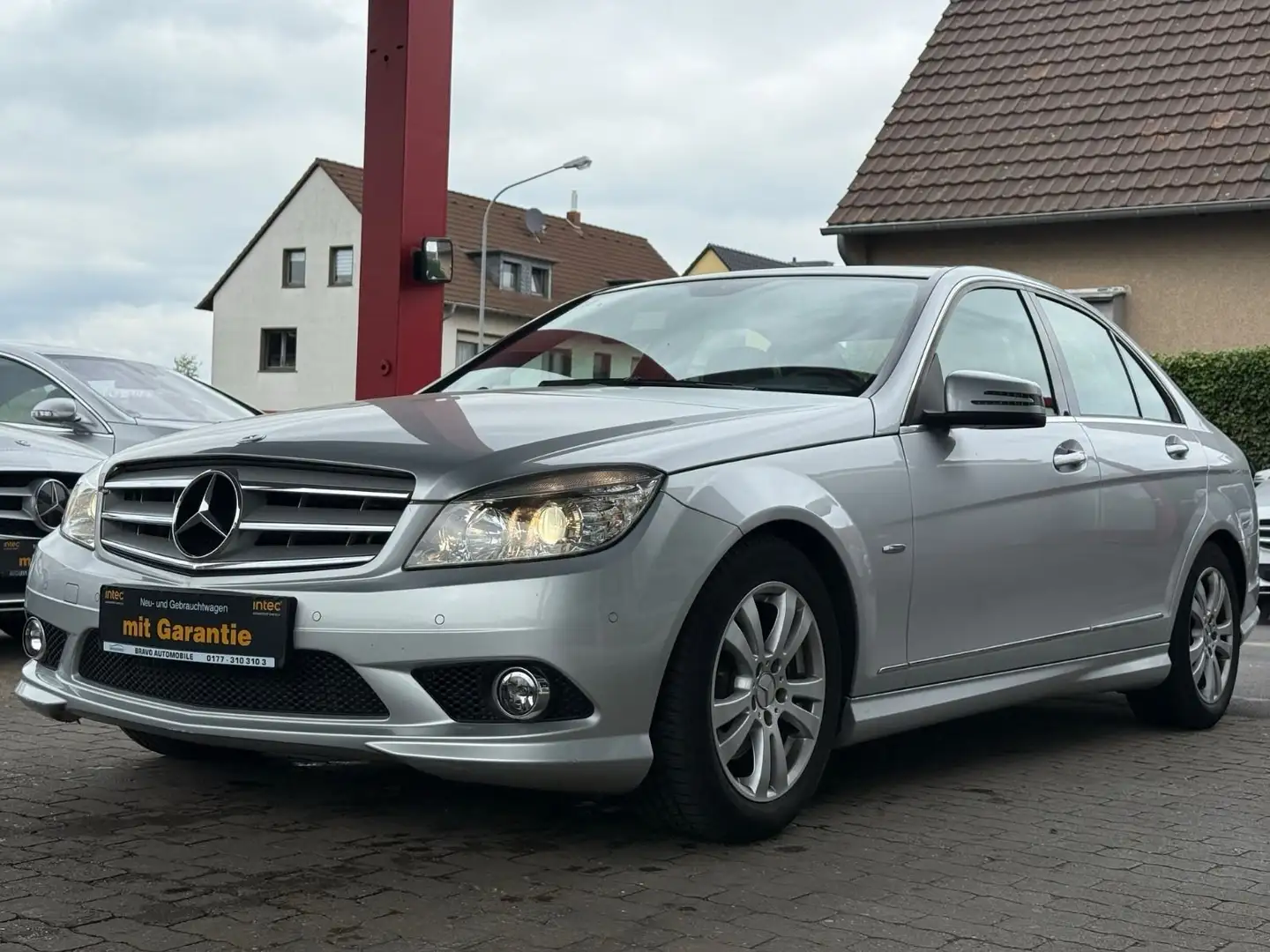 Mercedes-Benz C 200 Kompressor Lim. AMG-LINE Серебристый - 1