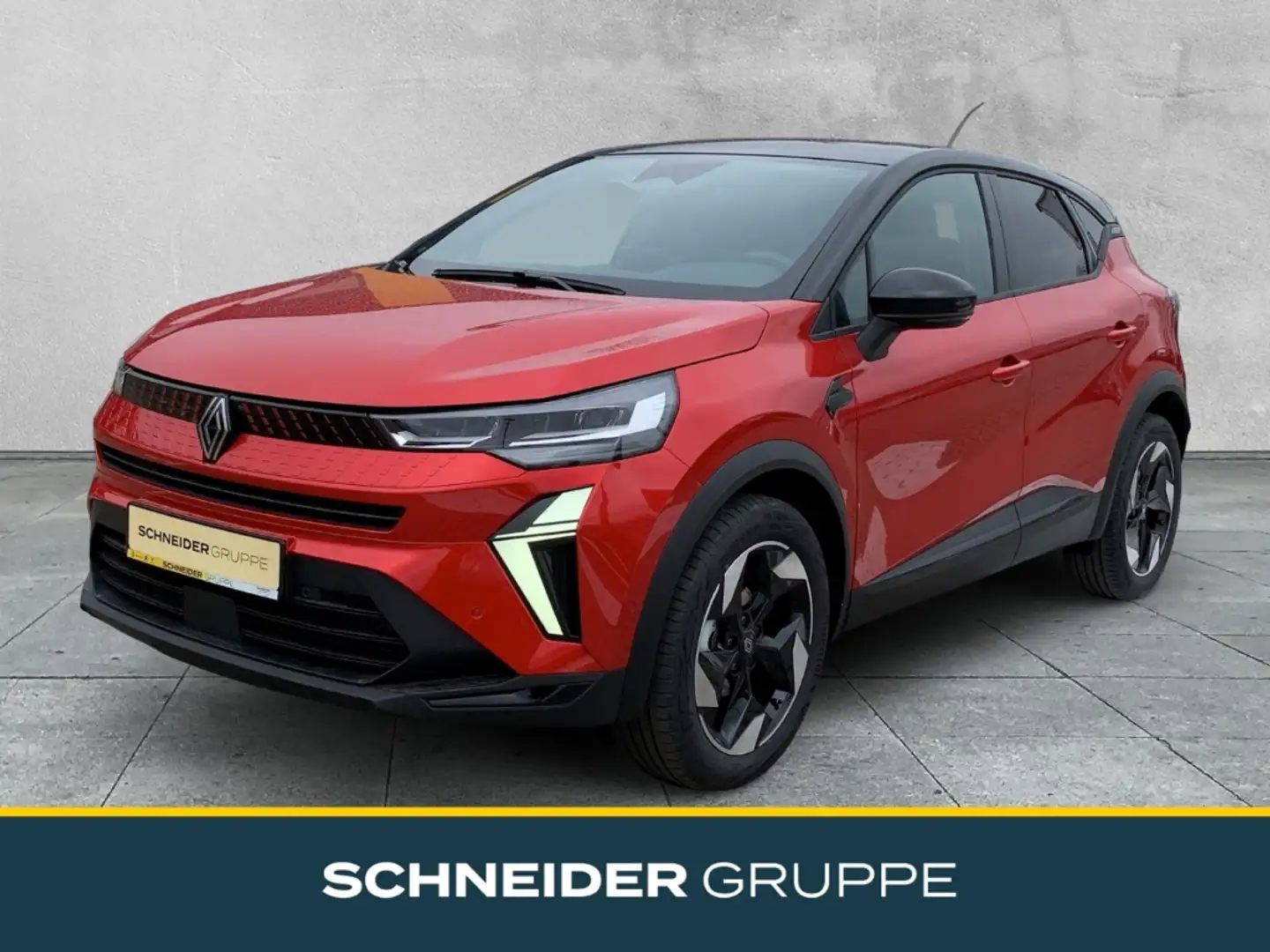 Renault Captur Techno Mild Hybrid 160 EDC LED+PDC+DAB+ Rot - 1