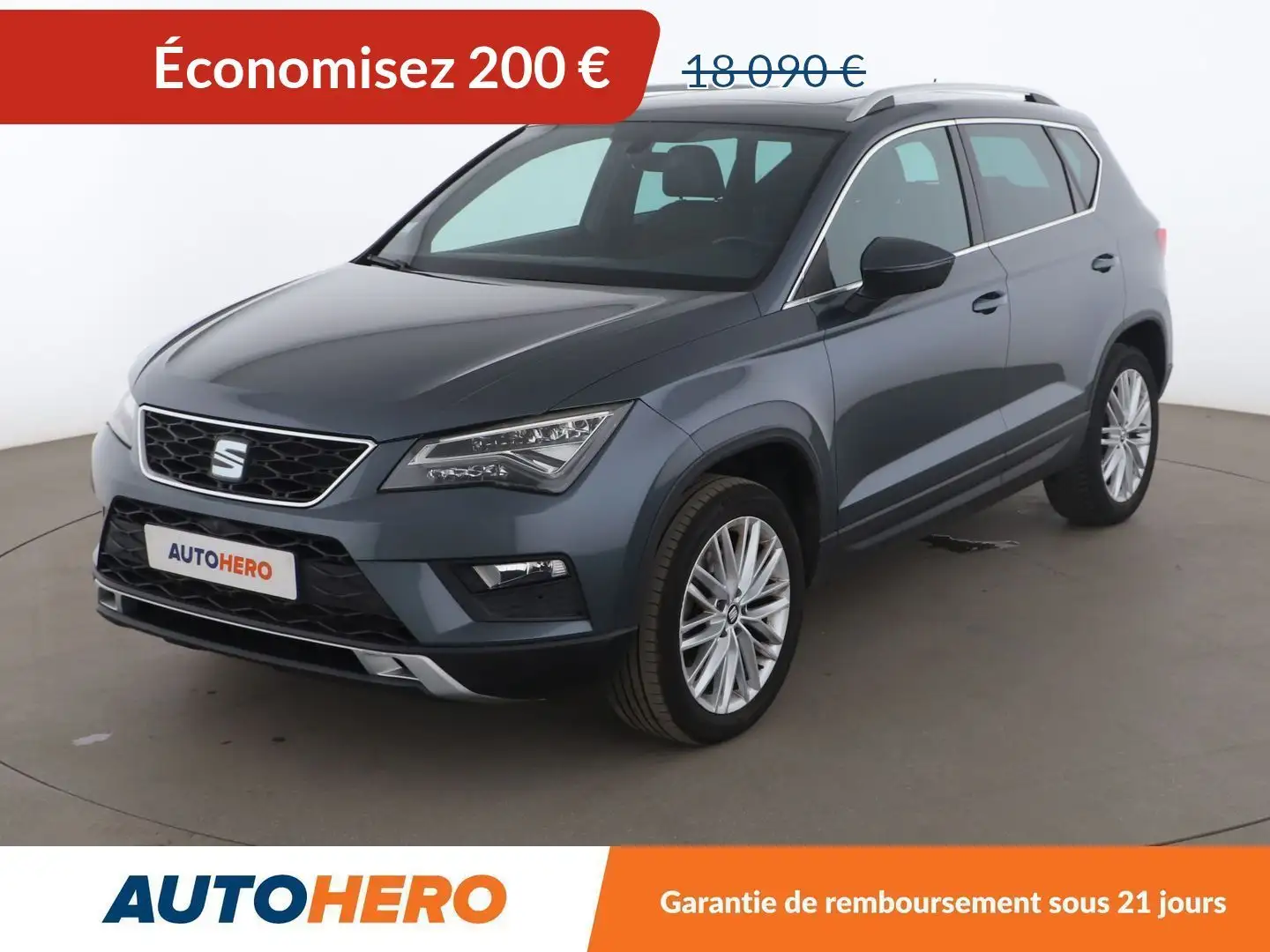 SEAT Ateca 1.4 EcoTSI ACT  Xcellence DSG7 Gris - 1