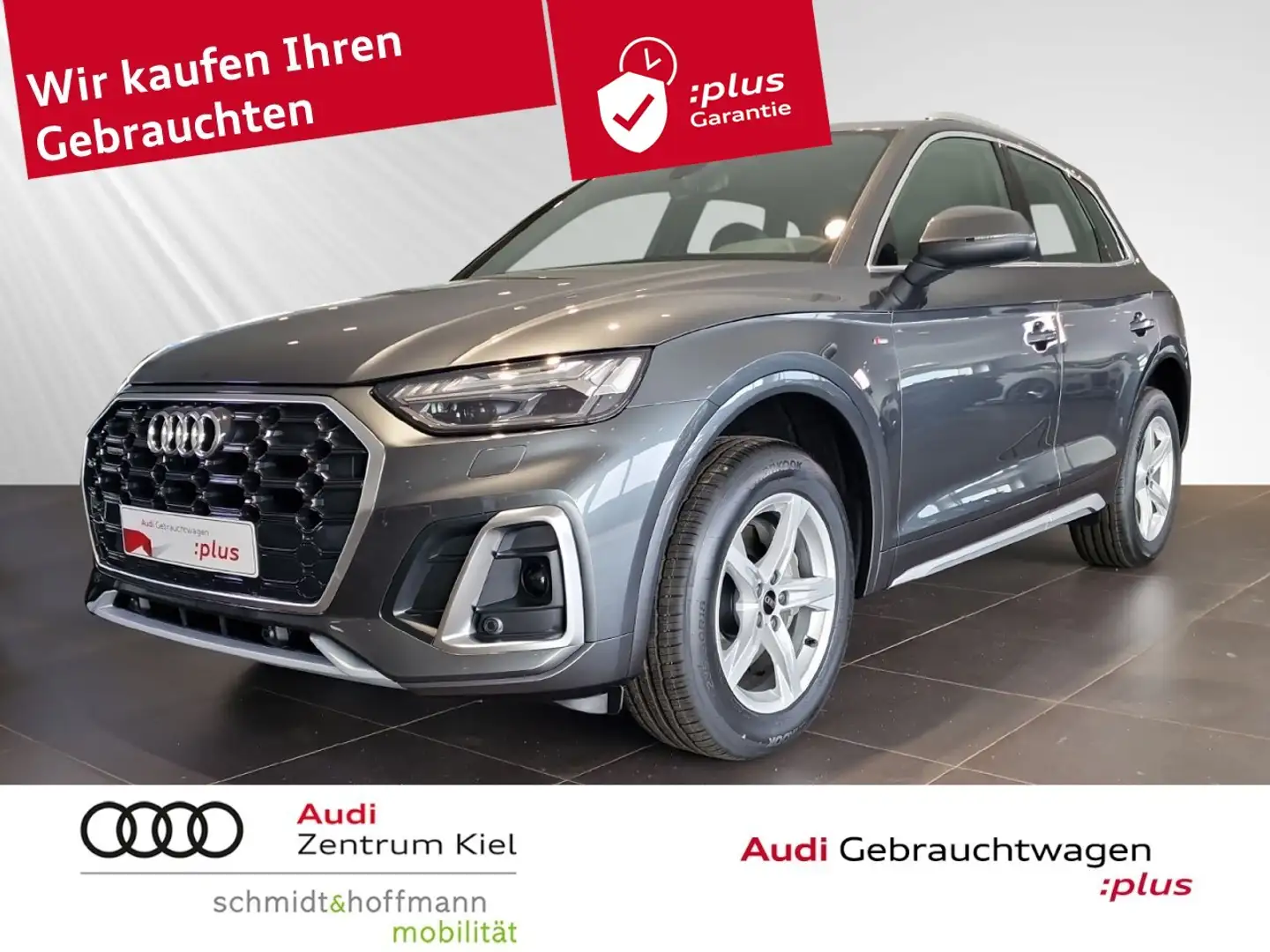 Audi Q5 40 TDI quattro S-line business S-tronic LED Klima Szary - 1