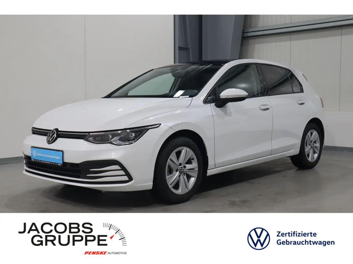 Volkswagen Golf VIII 1.5 TSI Navi*Pano*IQ*ACC*SHZ Life Weiß - 1