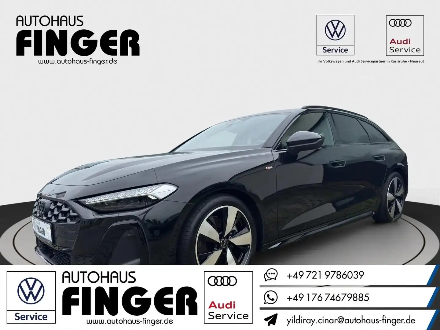 Audi A5 Avant TDI S tronic S line Tech Plus*Matrix* Schwarz - 1