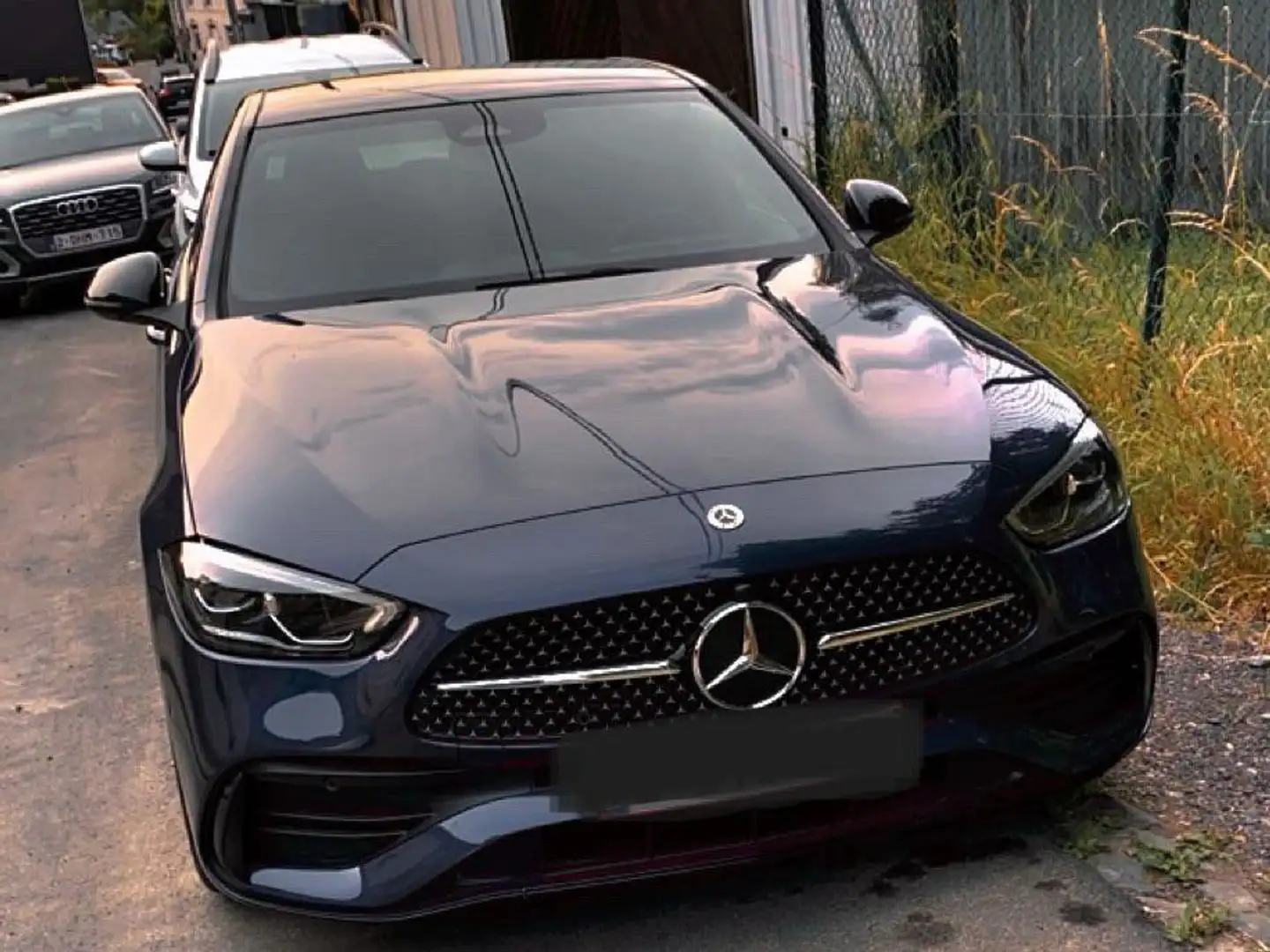 Mercedes-Benz C 180 C 180 AMG Line Bleu - 1