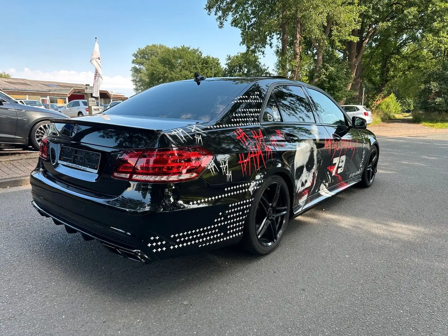 Mercedes-Benz E 350 E350 CGI Lim. E63 AMG Umbau Kamera Memory Leder Black - 2