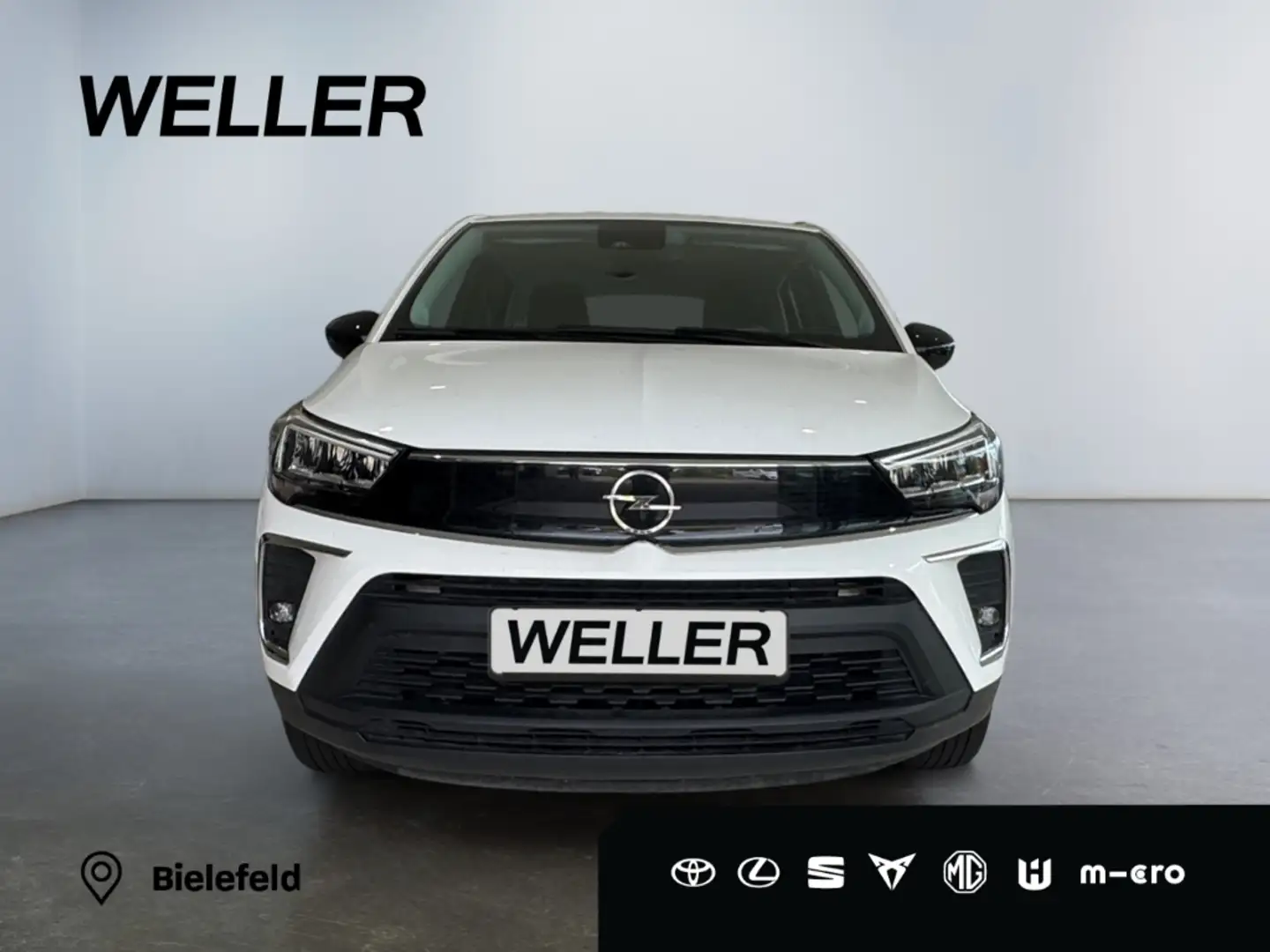 Opel Crossland 1.2 Automatik Edition *LED*SHZ*CarPlay* Blanc - 2