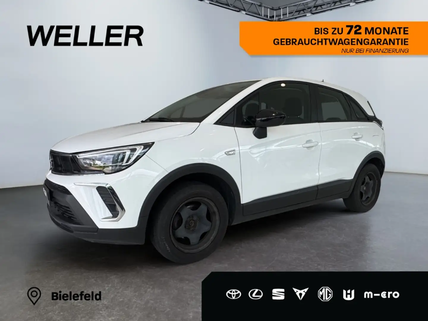 Opel Crossland 1.2 Automatik Edition *LED*SHZ*CarPlay* Weiß - 1