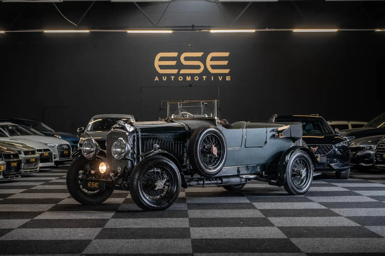 Bentley Le Mans Special style Tourer 3½ Litre Yeşil - 1
