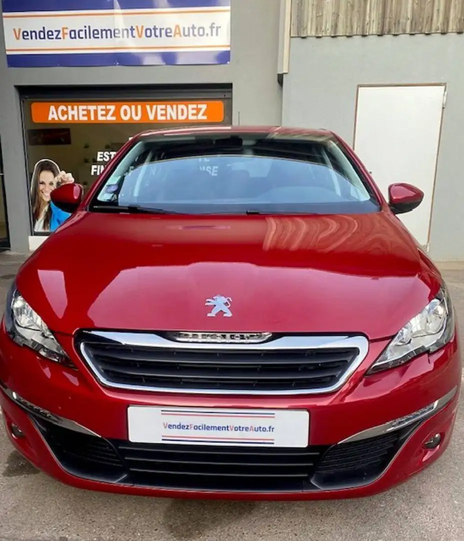 Peugeot 308 1.2 STYLE e-THP 12V 130ch Rouge - 1