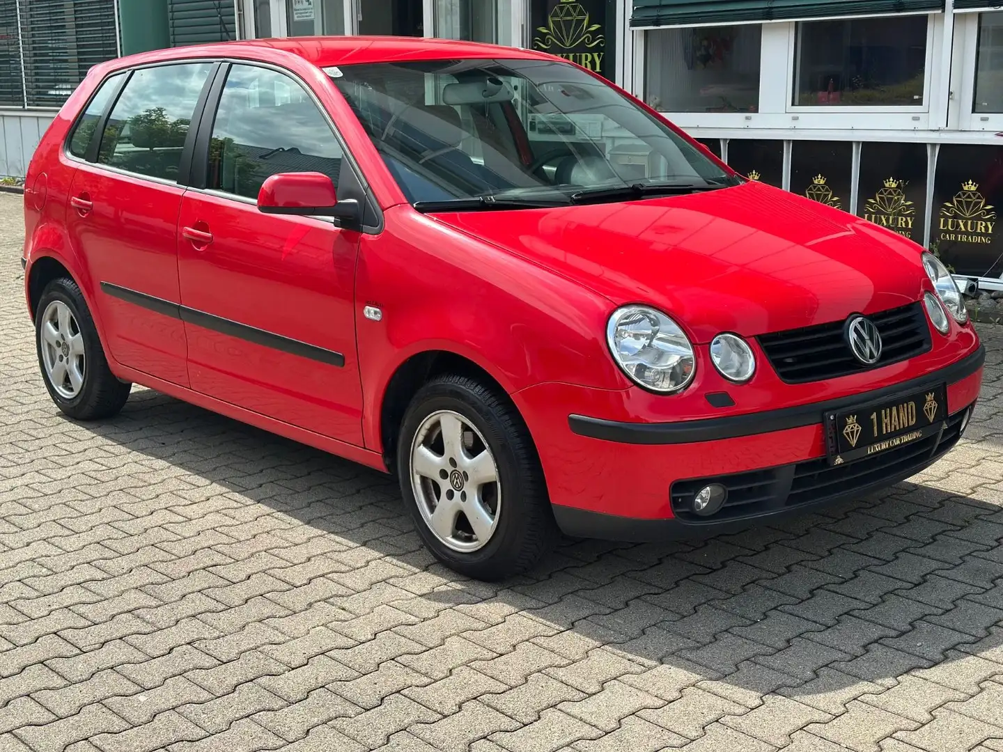 Volkswagen Polo IV Comfortline Automatik*SHZ*Klima*Tempomat Rojo - 2