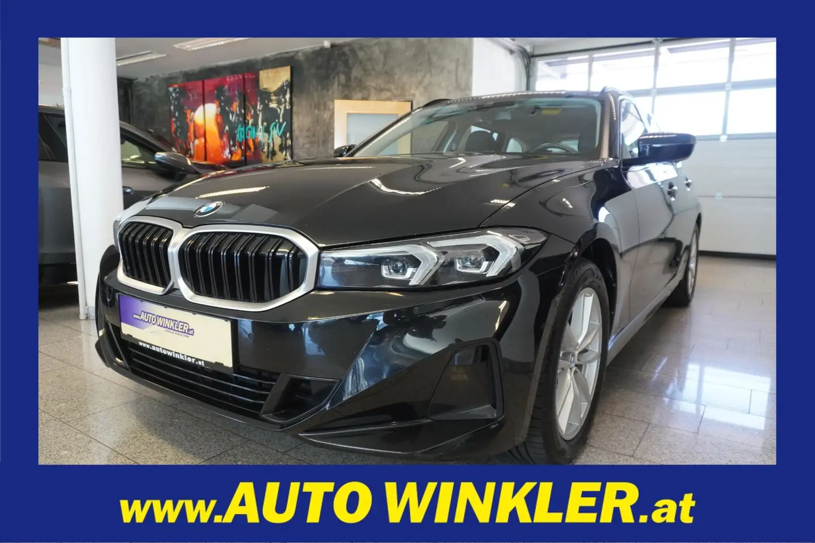 BMW 320 d 48 V xDrive Touring Aut. Widescr./Navi/LED Schwarz - 1