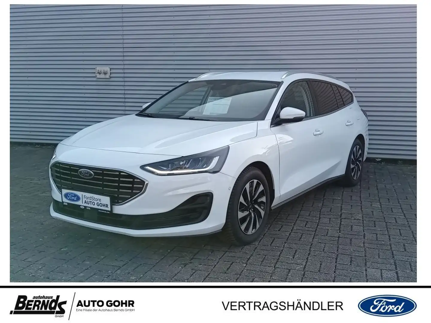 Ford Focus Turnier 1.0 EcoBoost Hybrid Aut. TITANIUM SYNC 4 Blanc - 1