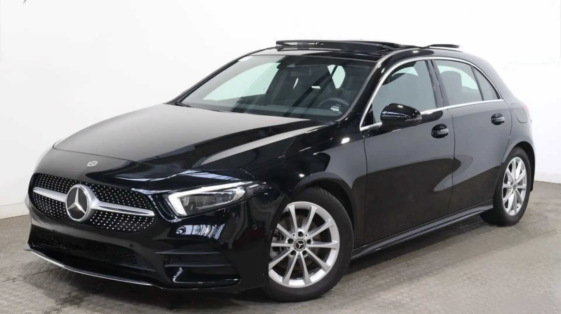 Mercedes-Benz A 180 amg tetto panoramico apribile Noir - 1