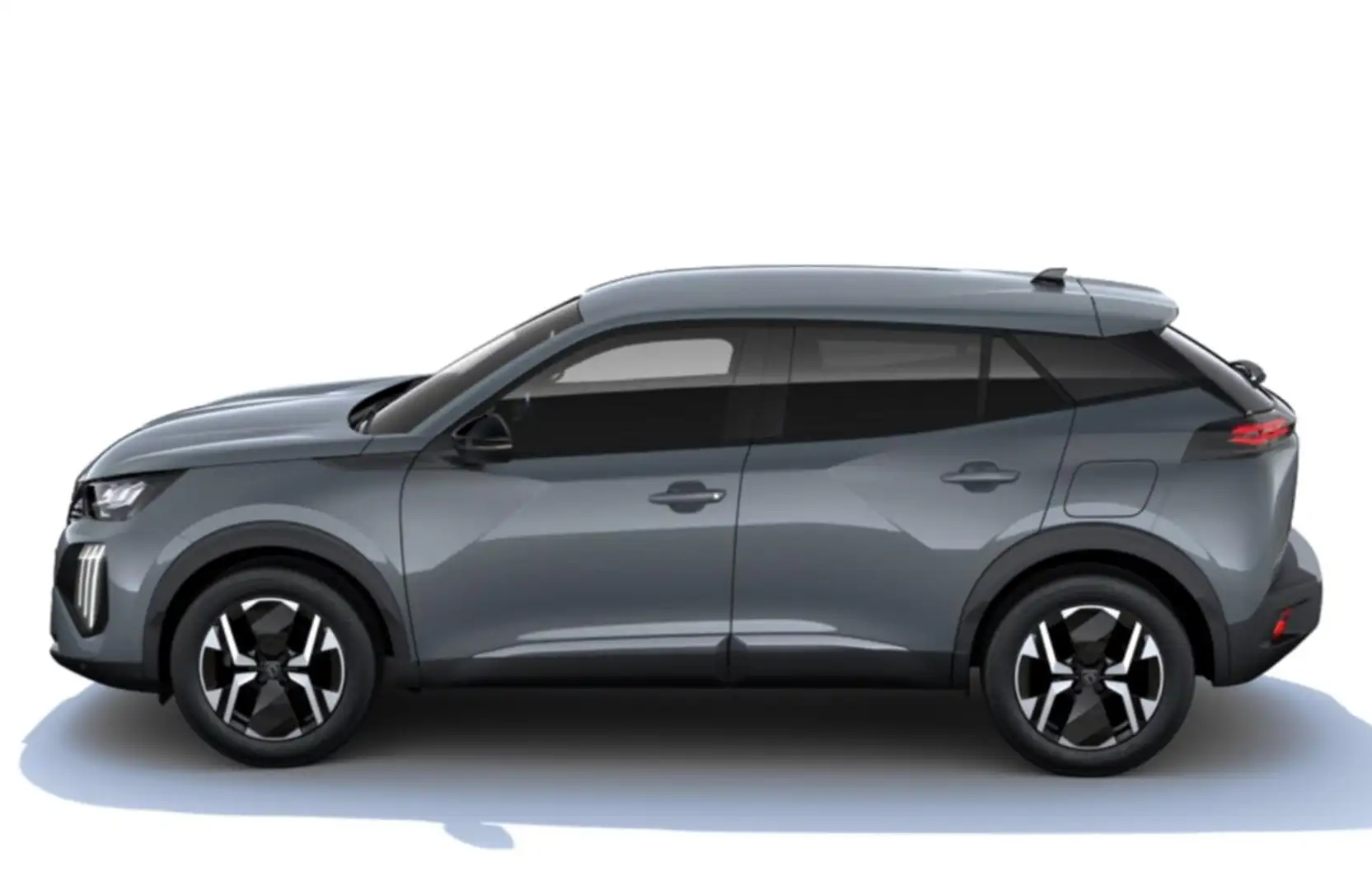 Peugeot 2008 Allure Nav Keyl 2xPDC DigC CarP LED PrivG 74 kW... Grau - 2