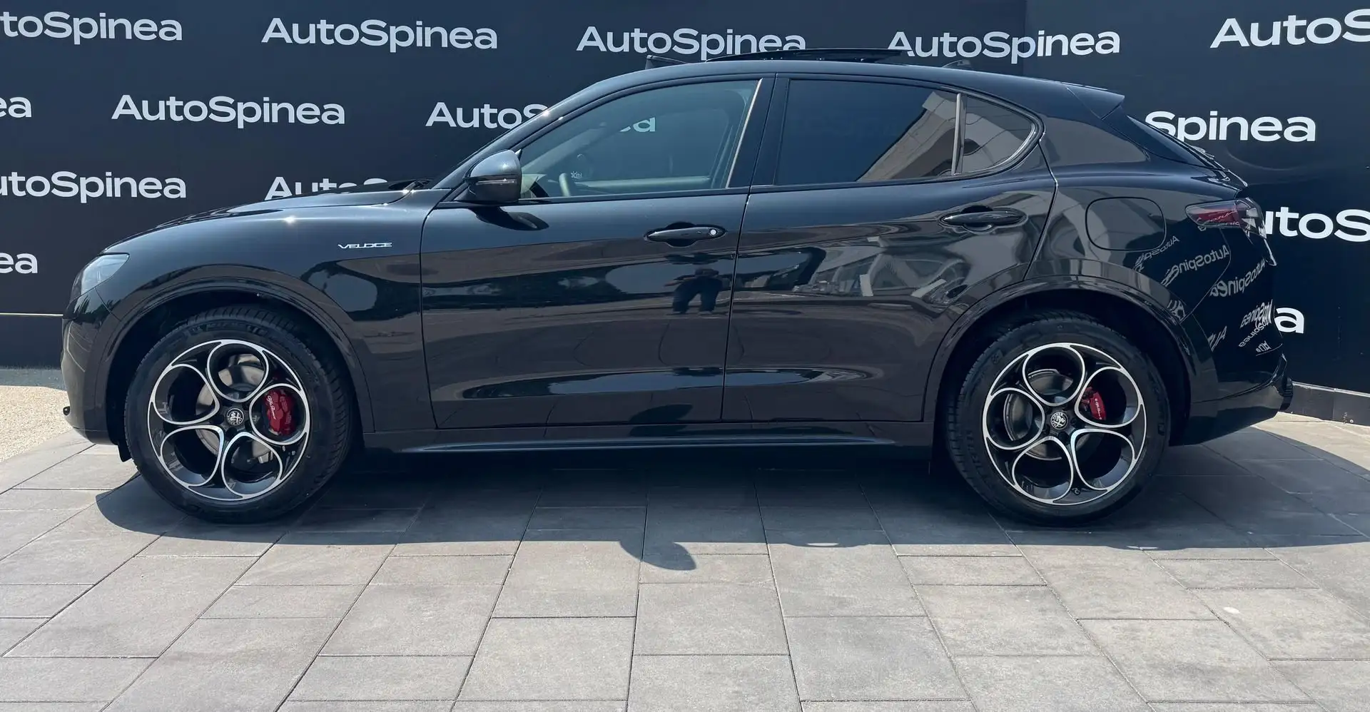 Alfa Romeo Stelvio 2.2 Turbodiesel 210 CV AT8 Q4 Veloce #tettoapribi Noir - 2