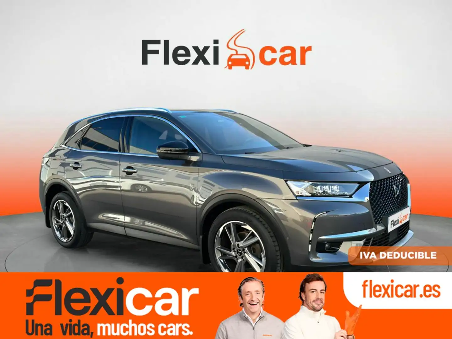 DS Automobiles DS 7 Crossback BlueHDi 132kW (180CV) Auto. SO CHIC Gris - 1