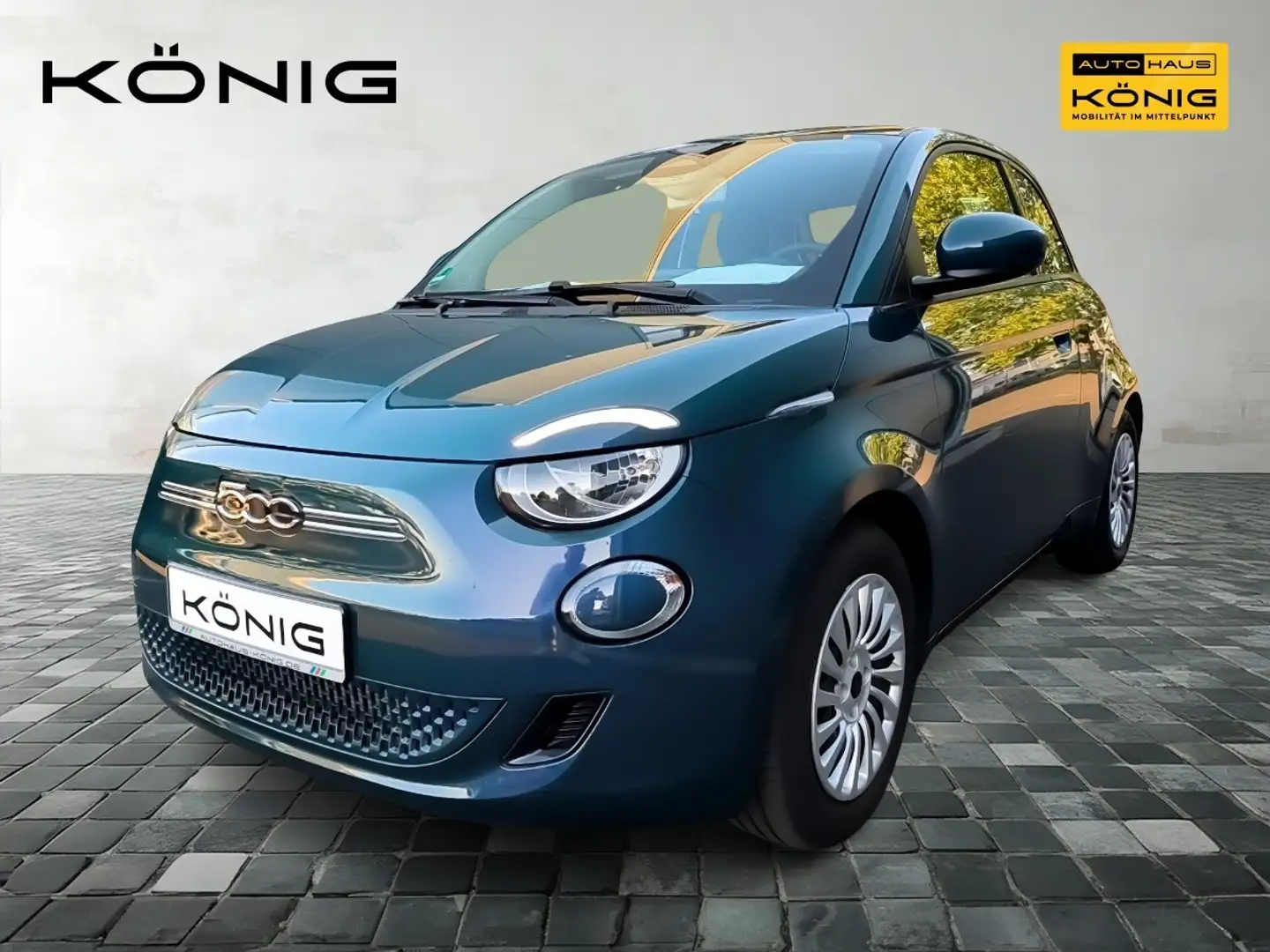 Fiat 500e Base 42kWh KLIMA*CARPLAY*ANDROID-AUTO Vert - 1