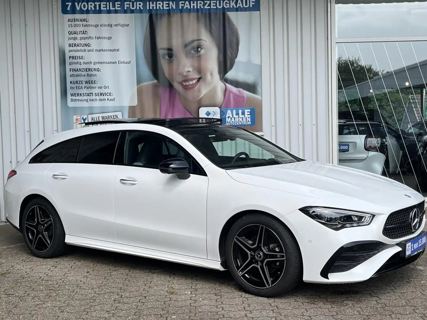 Mercedes-Benz CLA 180 7G-DCT*AMG*PANO*NIGHT*MULTIBEAM*NAV*C Blanc - 1