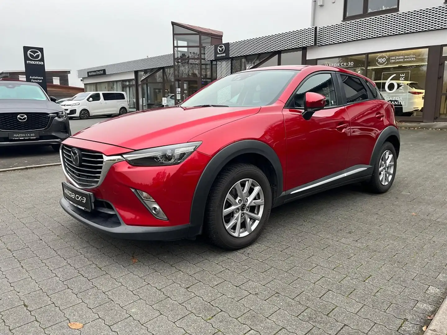 Mazda CX-3 SKYACTIV-G Sports-Line, AHK Rot - 2