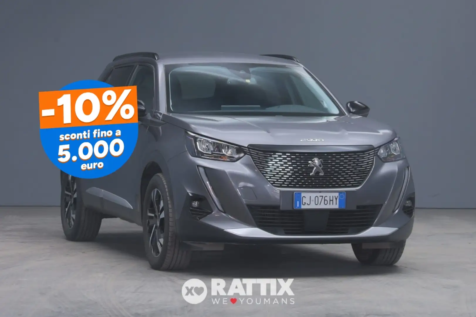 Peugeot 2008 1.5 BlueHDI 130CV Allure Pack EAT8 Grau - 1