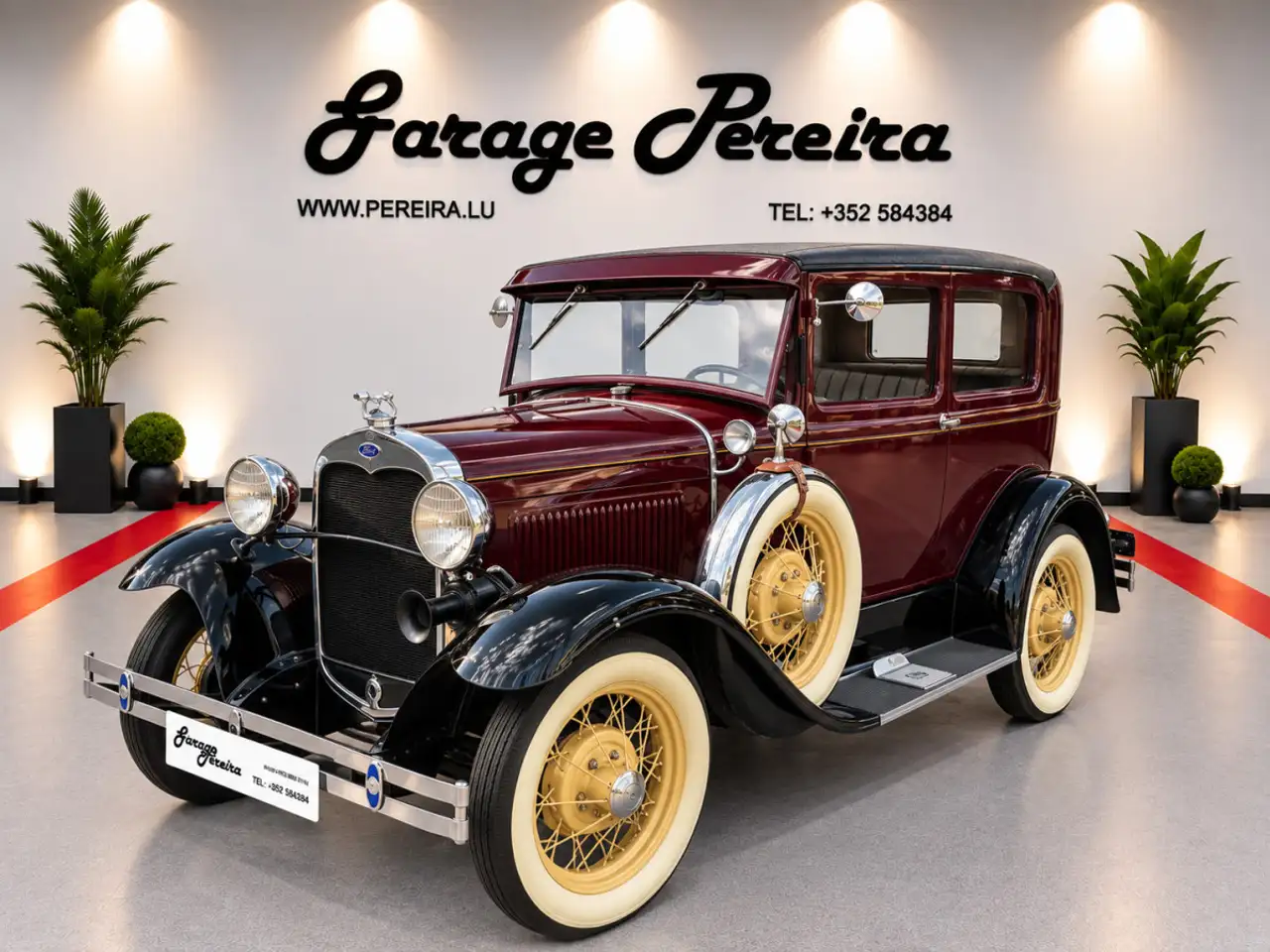 Ford Tudor Ford Model A Tudor Delux Version very good c, foto 2