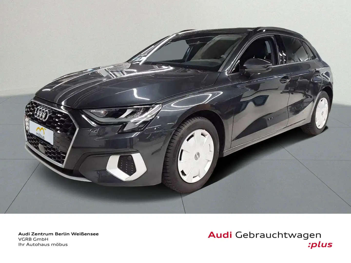 Audi A3 35 TFSI S-TRO*AHK*NAVI*ACC*APP*ASG* Grau - 2