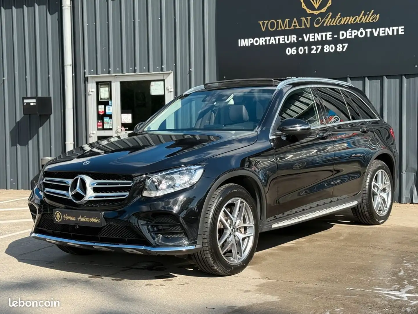 Mercedes-Benz GLC 250 Classe Mercedes 250 d AMG-LINE 9G-Tronic 4Matic Fascination Noir - 1