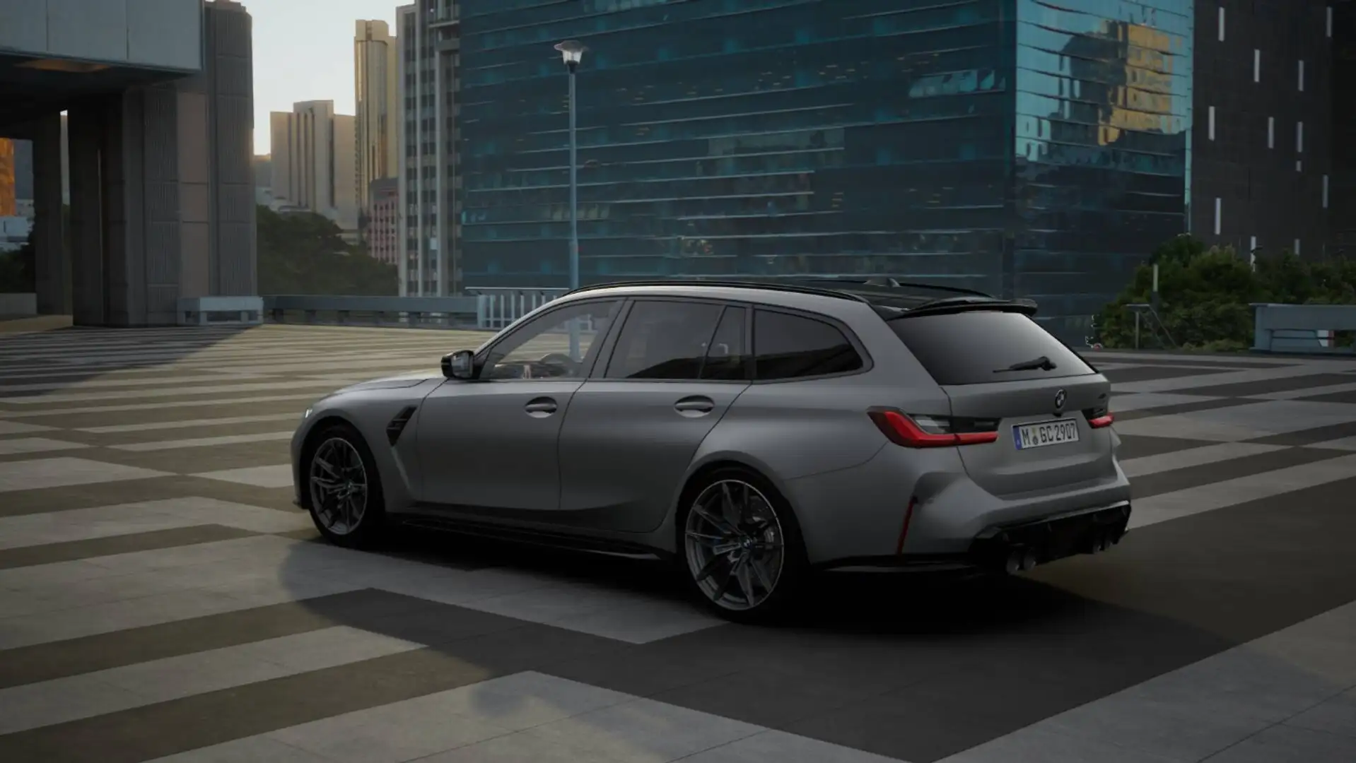 BMW M3 Competition Touring xDrive Laser 360° H&K ACC Grau - 2