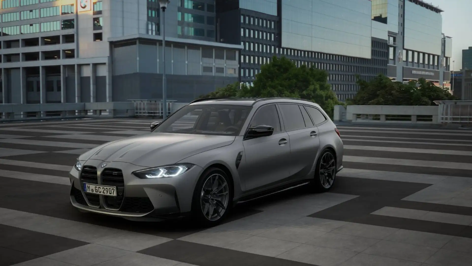 BMW M3 Competition Touring xDrive Laser 360° H&K ACC Grau - 1