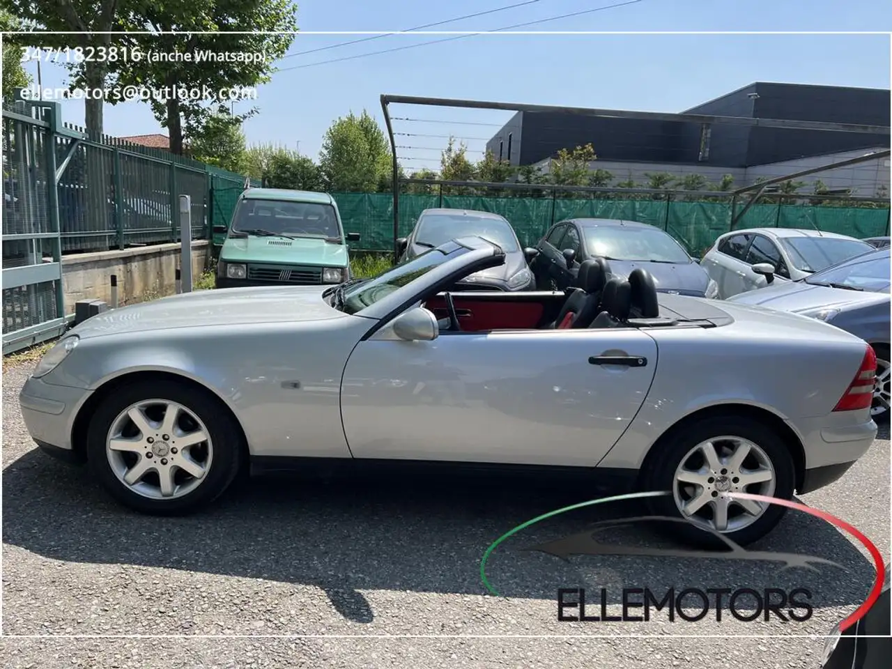 Mercedes-Benz SLK 200 KOMPRESSOR AUTOMATICA CABRIO – TAGLIANDI MERCEDES – PELLE – ASI – SUPER PREZZO, foto 7
