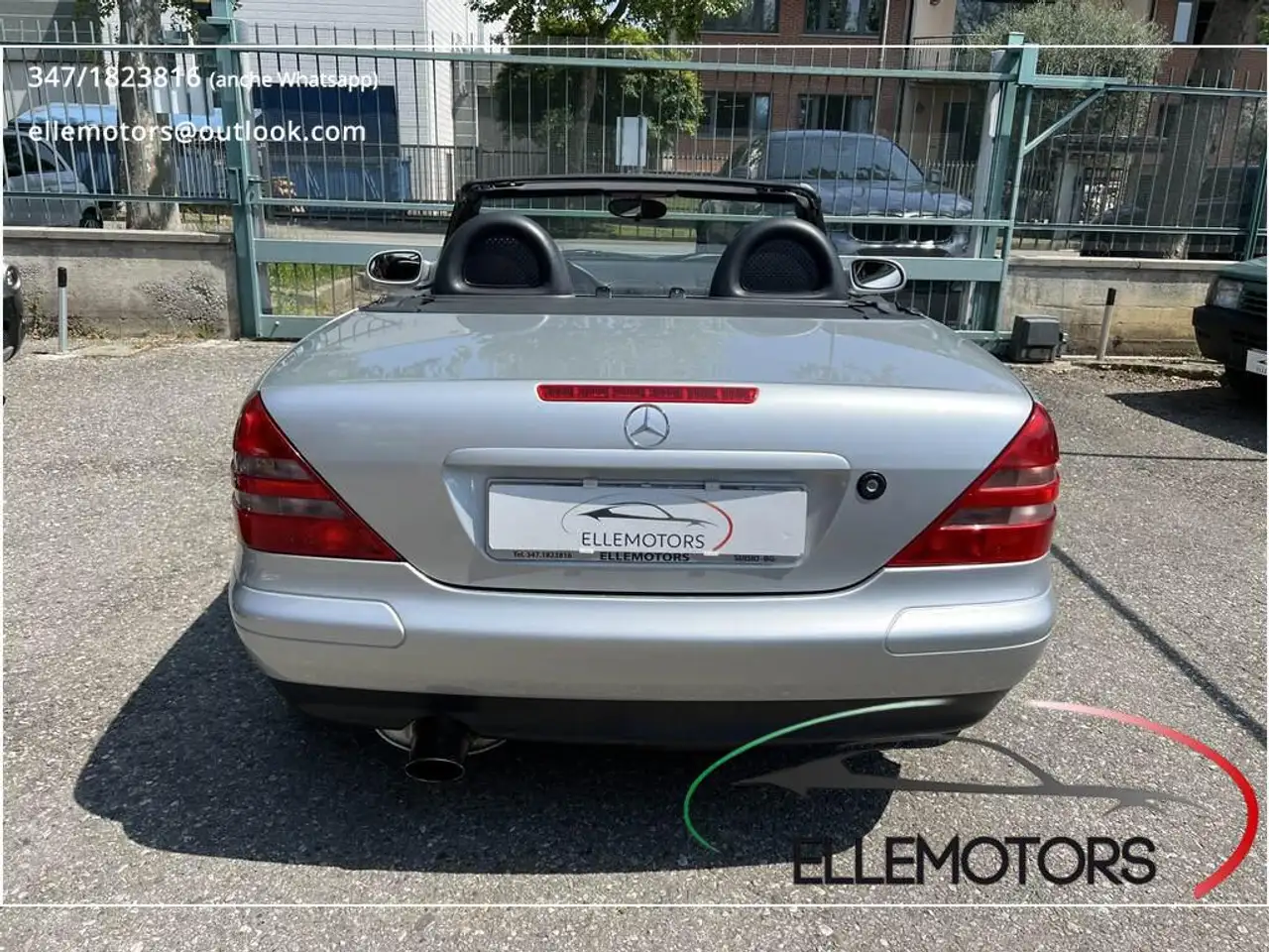 Mercedes-Benz SLK 200 KOMPRESSOR AUTOMATICA CABRIO – TAGLIANDI MERCEDES – PELLE – ASI – SUPER PREZZO, foto 4